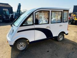 *NEW*KMY INDUSTRIAL K-001 ELECTRIC 4 SEATER CAR*YEAR 2025*VIDEO*
