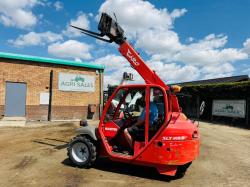 MANITOU SLT415B TELEHANDLER*C/W PALLET TINES*VIDEO*