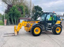 JCB 540-140 HI VIZ 4WD TELEHANDLER *YEAR 2017, 14 METER REACH* C/W TINES *VIDEO* 