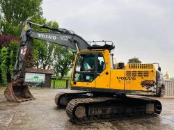 VOLVO EC210BLC TRACKED EXCAVATOR C/W QUICK HITCH *VIDEO*