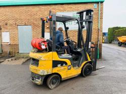 CATERPILLAR GP20NT FORKLIFT*YEAR 2015*C/W PALLET TINES*VIDEO*