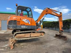 DOOSAN SOLAR 55-VPLUS EXCAVATOR*C/W BUCKET*VIDEO*