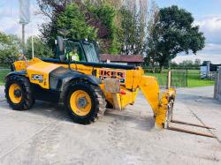JCB 540-140 HI VIZ 4WD TELEHANDLER *YEAR 2017, 14 METER REACH* C/W TINES *VIDEO*