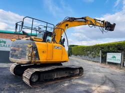 JCB JS 145LC EXCAVATOR*C/W SELECTOR GRAB*YEAR 2014*VIDEO*