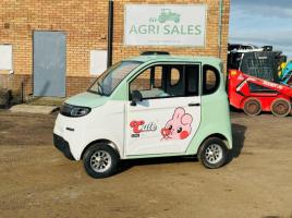 *NEW UNUSED*RACOON RC-G150 ELECTRIC CAR*YEAR 2024*1 OF 2*VIDEO*