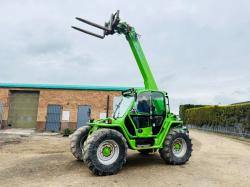 MERLO P34.7+ TURBO TELEHANDLER*C/W PALLET TINES*YEAR 2014*VIDEO*