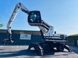 JCB JS200W HIGHRISE CAB SCRAP HANDLER*C/W GRAB*YEAR 2011*VIDEO*