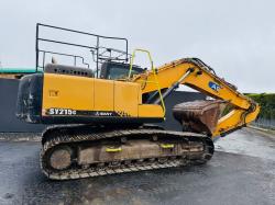 SANY SY215C TRACKED EXCAVATOR*C/W SAFETY GUARDS*YEAR 2017*VIDEO*