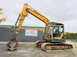 HYUNDAI ROBEX 145LCR-9 EXCAVATOR*C/W SELECTOR GRAB*YEAR 2012*VIDEO*