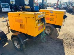 ARC GEN TOWABLE WELDER/GENERATOR*YEAR 2012* CHOICE OF 3*VIDEO*