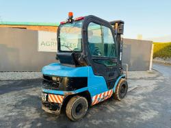 CATERPILLAR DP30N FORKLIFT*C/W PALLET TINES*VIDEO*