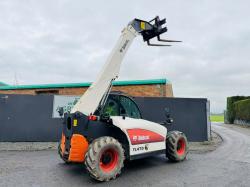 BOBCAT TL470 TELEHANDLER*C/W PALLET TINES*YEAR 2012*5507 HOURS*VIDEO*