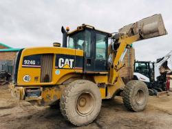 CATERPILLAR 924G LOADING SHOVEL*C/W BUCKET*VIDEO*