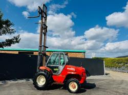 MANITOU M26-4 3 STAGE MASTED FORKLIFT*C/W PALLET TINES*VIDEO*