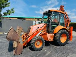 FIAT HITACHI FB100 FRONT LOADER AND DIGGER*C/W 4 IN 1 BUCKET AND PALLET TINES*VIDEO*