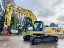NEW HOLLAND KOBELCO E385 EXCAVATOR C/W ISUZU ENGINE & QUICK HITCH *VIDEO*
