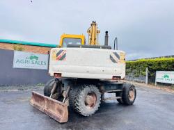 KOMATSU PW130ES 4WD WHEELED EXCAVATOR *C/W BUCKET *VIDEO*