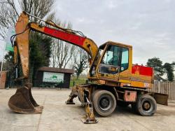 CASE 688B WHEELED EXCAVATOR C/W BUCKET * VIDEO *