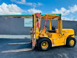 HYSTER CONTAINER SPEC FORKLIFT*C/W FORK POSITIONER AND SIDESHIFT*VIDEO*