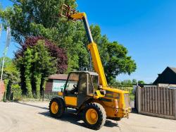 JCB 520 4WD TELEHANDLER C/W PALLET TINES *VIDEO*