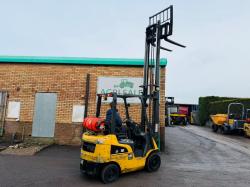 CATERPILLAR GP20NT FORKLIFT*YEAR 2015*C/W PALLET TINES*VIDEO*