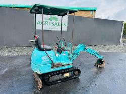 IHI IS-4GX3 TRACKED EXCAVATOR WITH CANOPY*C/W BUCKET*VIDEO*