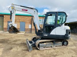 BOBCAT E58 EXCAVATOR*YEAR 2018*C/W BUCKET*VIDEO*