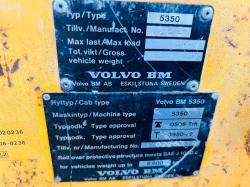 VOLVO BM A25 6X6 ARTICULATED DUMP TRUCK C/W HYDRAULIC STRAIGHT TIP 