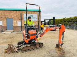 KUBOTA U10-3 MICRO DIGGER*C/W EXPANDING TRACKS*VIDEO*