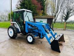 FORD 2120 4WD TRACTOR C/W FRONT LOADER AND BUCKET *VIDEO*