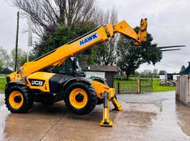 JCB 535-140 HI VIZ 4WD TELEHANDLER *YEAR 2014, 14 METER REACH* C/W TINES *VIDEO*