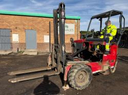 MOFFETT M5 25.3 *C/W FORK POSITIONER*1453 HOURS*YEAR 2012*VIDEO*