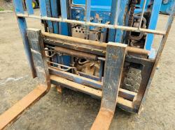 NISSAN 16 PETROL/GAS FORKLIFT*C/W SIDESHIFT*YEAR 2010*VIDEO*