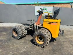 TEREX 1 TONNE HD1000*C/W DUEL WHEELS*1134 HOURS*YEAR 2010*VIDEO*