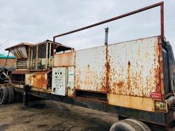 ROTARY CRUSHER WITH ON BOARD GENERATOR C/W*8 CYLINDER TURBO ENGINE*VIDEO*