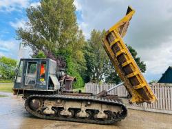 MOROOKA MST2300 TRACKED DUMPER (TRACKS NOT TURNING SPARE AND REPAIRS) *VIDEO*
