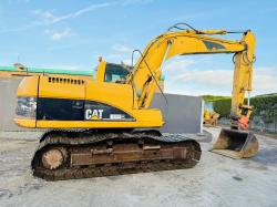 CATERPILLAR 315C EXCAVATOR*C/W BUCKET*VIDEO*