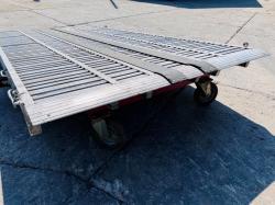 PORT LEVIS 10 TON MOBILE LOADING RAMP *VIDEO*