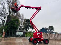 GENIE Z-4525 AIREL PLATFORM * 24FT REACH * C/W TELESCOPIC BOOM *VIDEO*