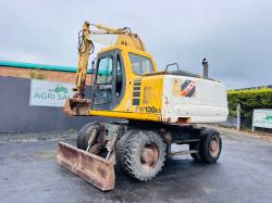 KOMATSU PW130ES 4WD WHEELED EXCAVATOR *C/W BUCKET *VIDEO*