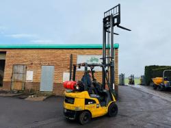 CATERPILLAR GP20NT FORKLIFT*YEAR 2015*C/W PALLET TINES*VIDEO*