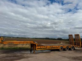 KING LOW LOADER TRAILER*C/W RAMPS & WINCH*VIDEO*