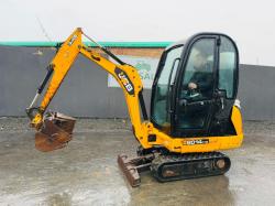 JCB 8014CTS MINI EXCAVATOR*C/W 2 EXTRA BUCKETS*YEAR 2013*VIDEO*
