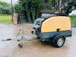AUTO PRIME Q-SERIES TOWABLE WATER PUMP C/W PERKINS ENGINE *VIDEO*