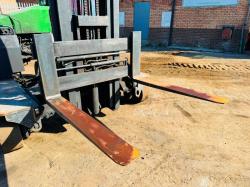 COMBILIFT C4000 DIESEL TRUCK MOUNTED FORKLIFT*C/W FORK POSITIONER*VIDEO*