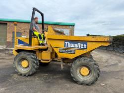 THWAITES 7 TONNE STRAIGHT TIP DUMPER*C/W PERKINS ENGINE*VIDEO*