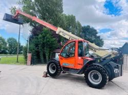 JLG 4013 4WD TELEHANDLER *13 METER REACH, 5961 HOURS* C/W PALLET TINES *VIDEO*