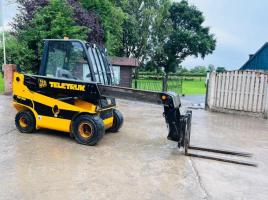 JCB TLT35D TELETRUCK C/W PALLET TINES *NON-RUNNER*VIDEO*