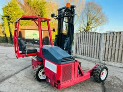 KOOIAAP FORK TRUCK C/W KUBOTA ENGINE & HYDRAULIC PUSH OUT HEAD STOCK *VIDEO*