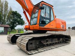 DAEWOO SOLAR 220LC-V EXCAVTOR C/W BOG MASTER TRACKS *VIDEO*